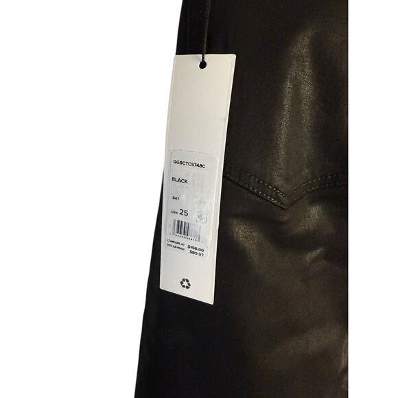 Joe’s Jeans The Charlie Flawless High Rise Skinny Ankle‎ Jeans BLK Size 25 NWT - Picture 5 of 10
